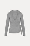 Angel Baby Wrap Knit Sweater Cloud Cover