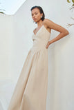 WINSLET MIDI DRESS SAND