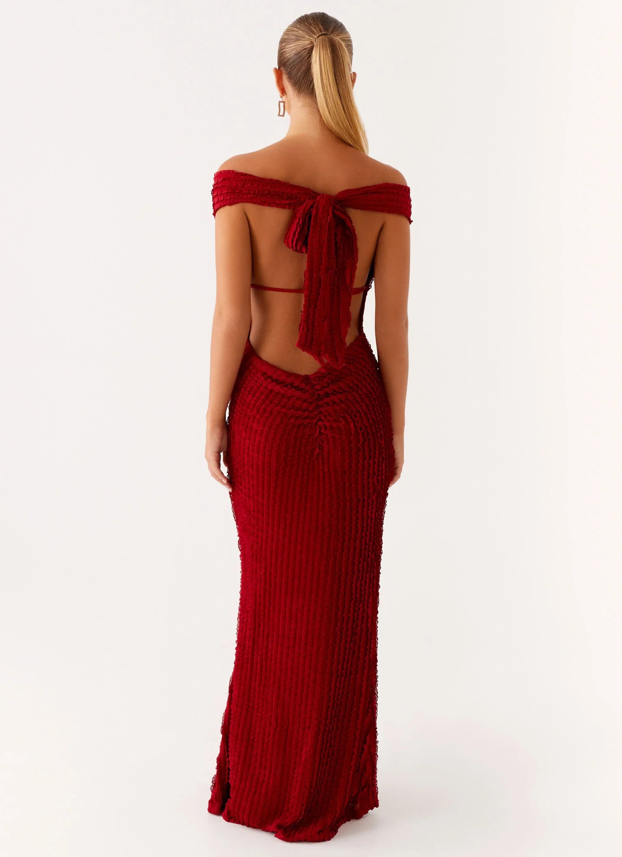 Chantelle Maxi Dress Red