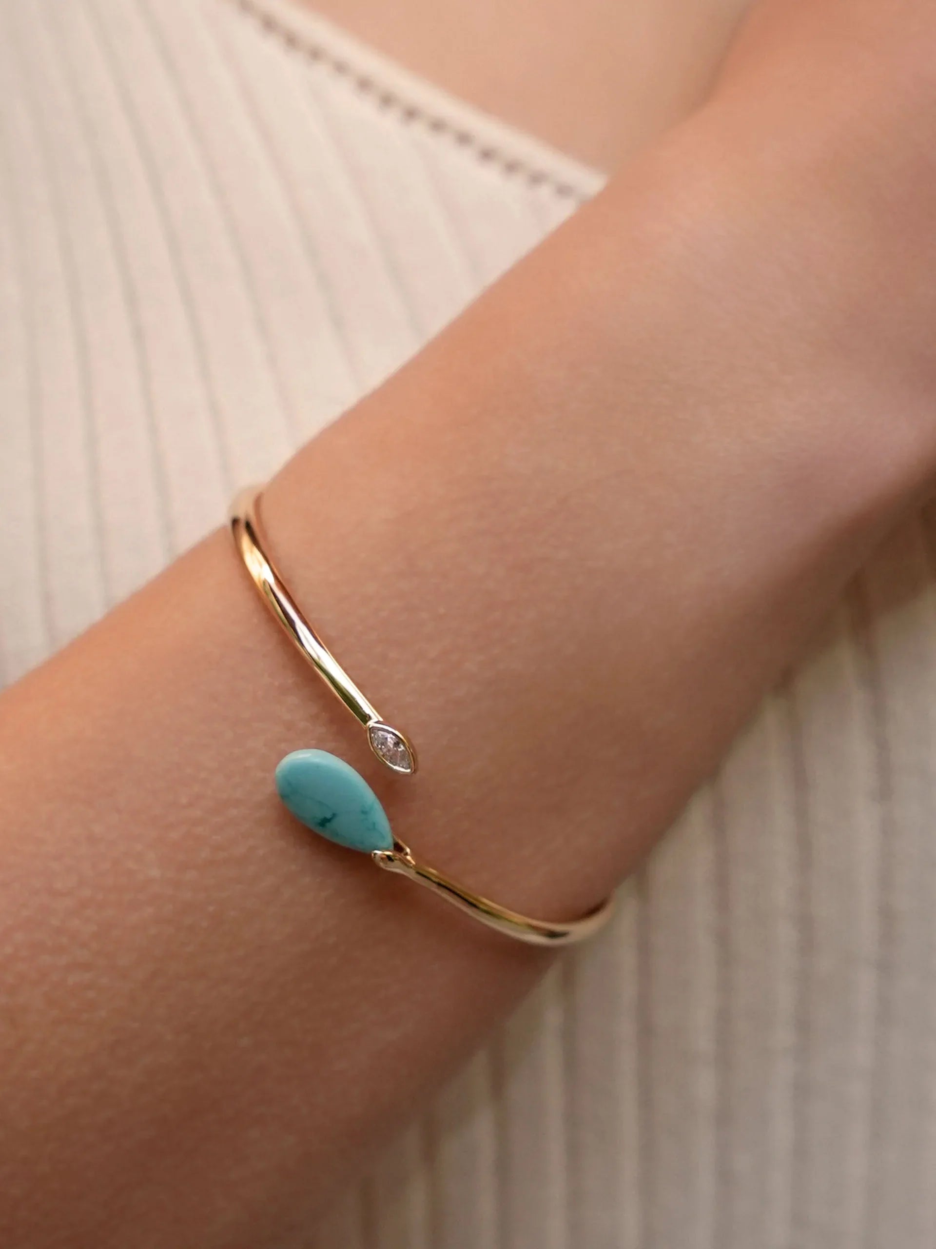Turquoise Solstice Cuff Bracelet