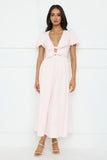 Peach Fizz Maxi Dress Pink