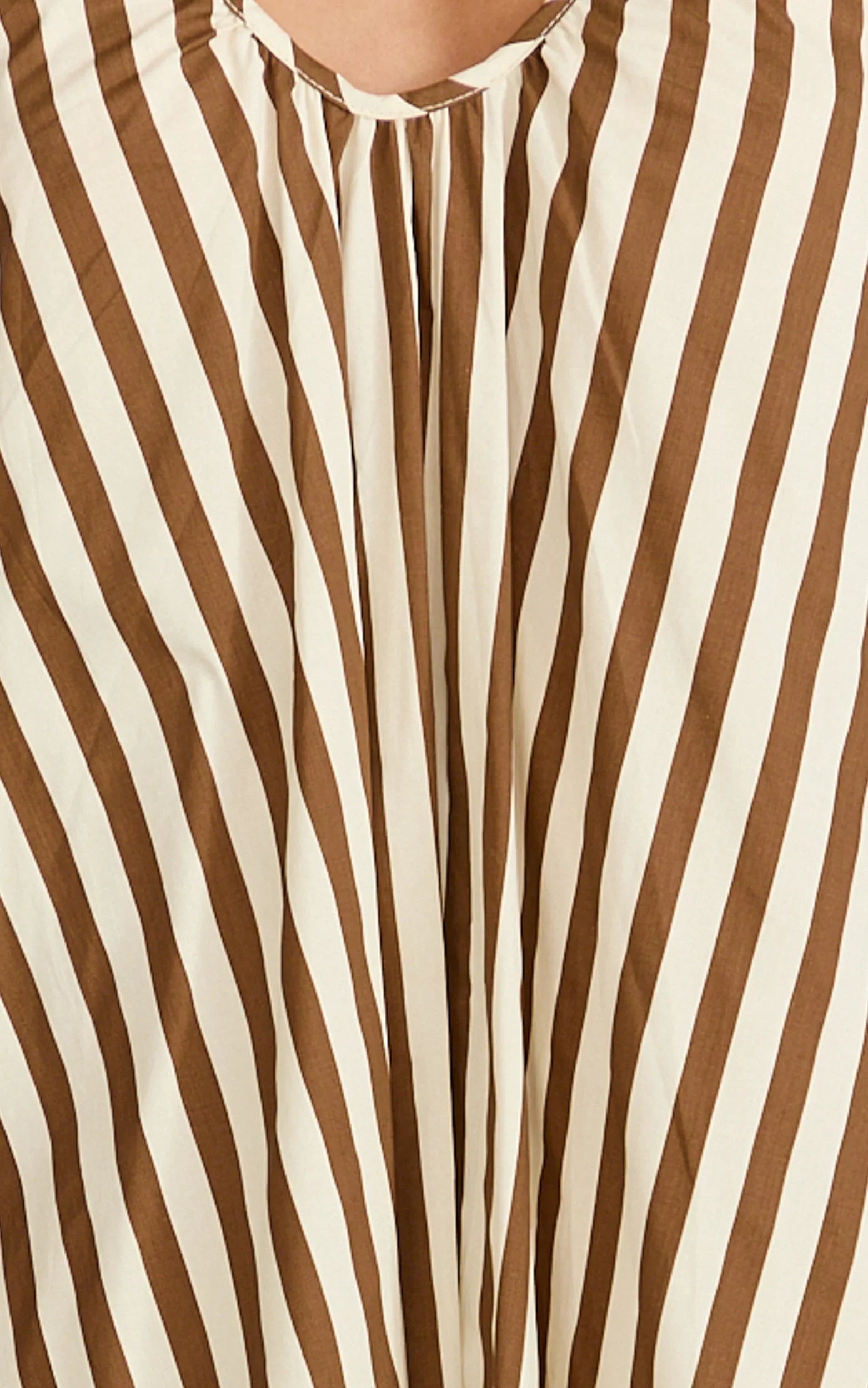 Raye Midi Dress Sleeveless Dress in Chocolate