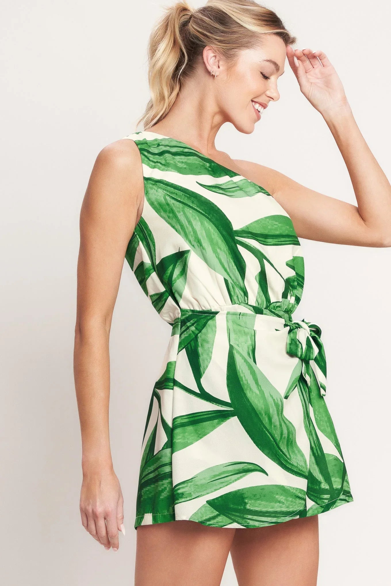 LEAFY LOVE STORY SKORT ROMPER