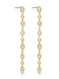 Crystal Rainfall Earrings