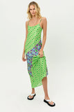 Isabel Satin Floral Dress Versailles