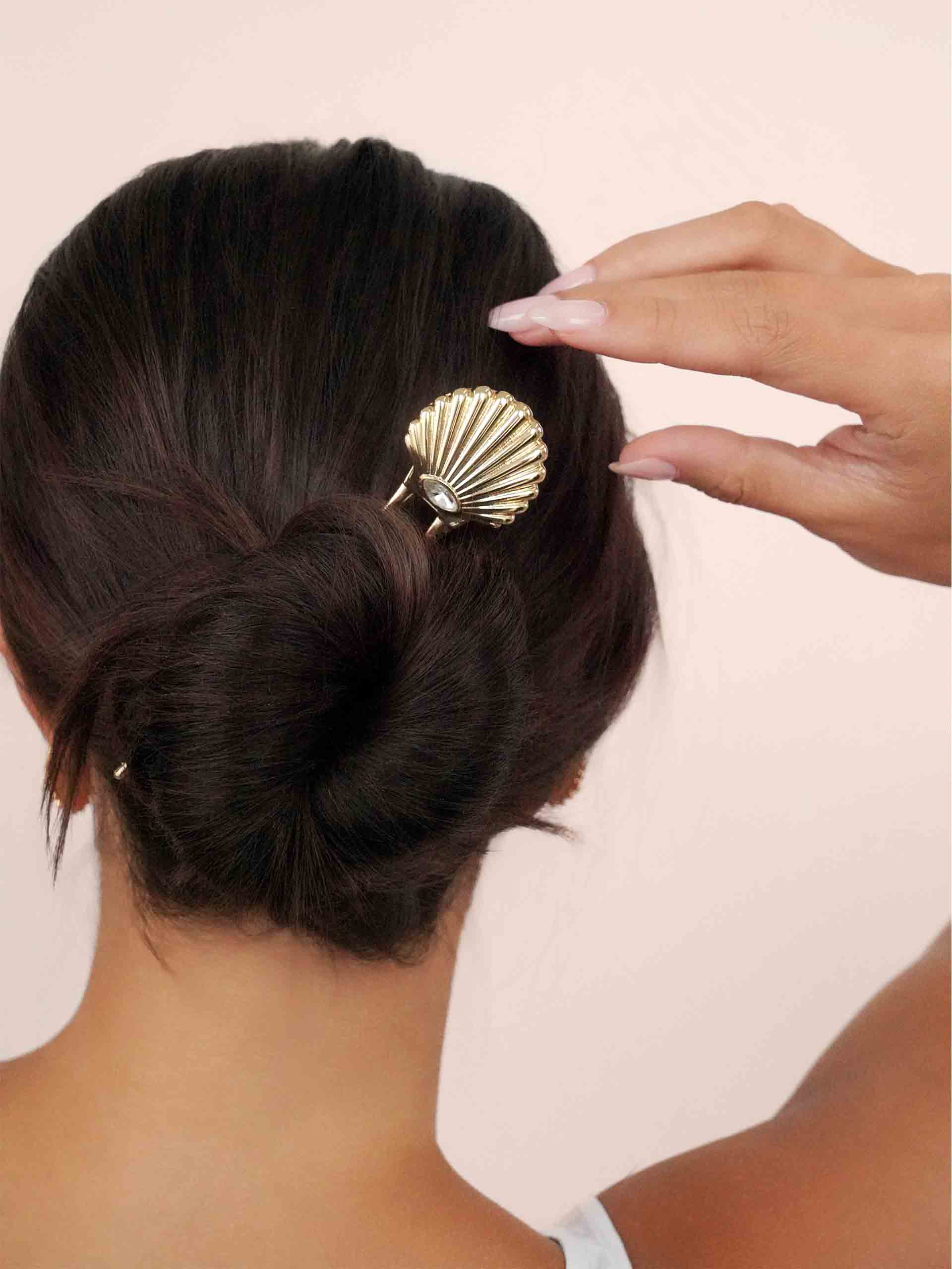 Santorini Shell Hair Pin