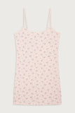 Gwen Floral Mini Dress Baby Bouquet Pink