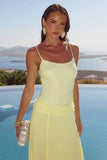 SEANNA MAXI DRESS LEMON