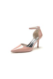 Pointed Toe High Heels with Ankle Strap