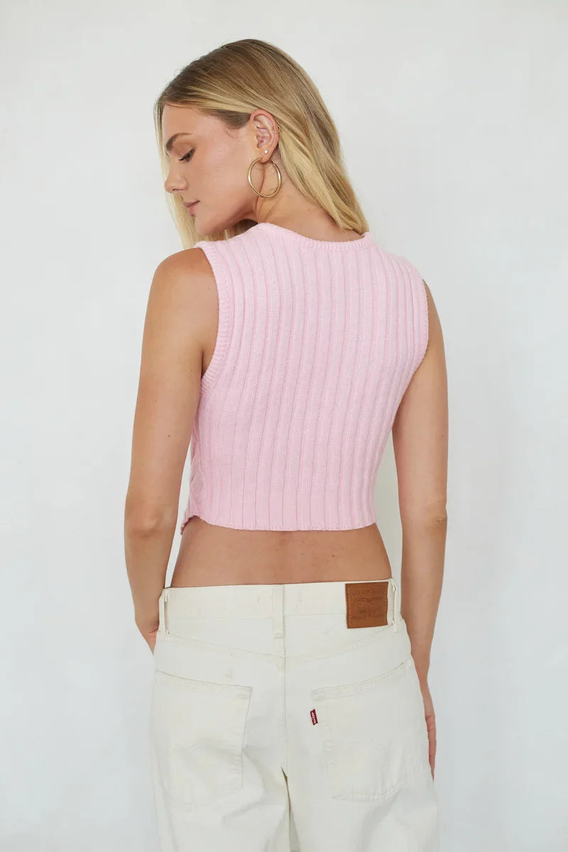 Robin Knit Sweater Tank Top