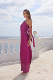 Viola One Shoulder Maxi Dress
