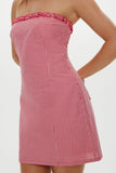 Poppy Strapless Cotton Mini Dress Picnic Basket