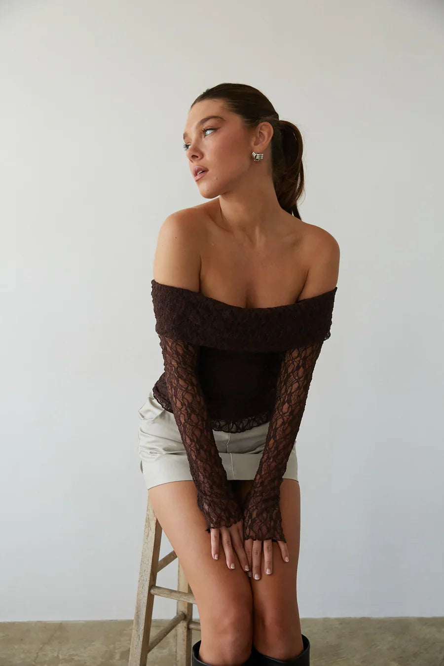 Collette Lace Long Sleeve Top