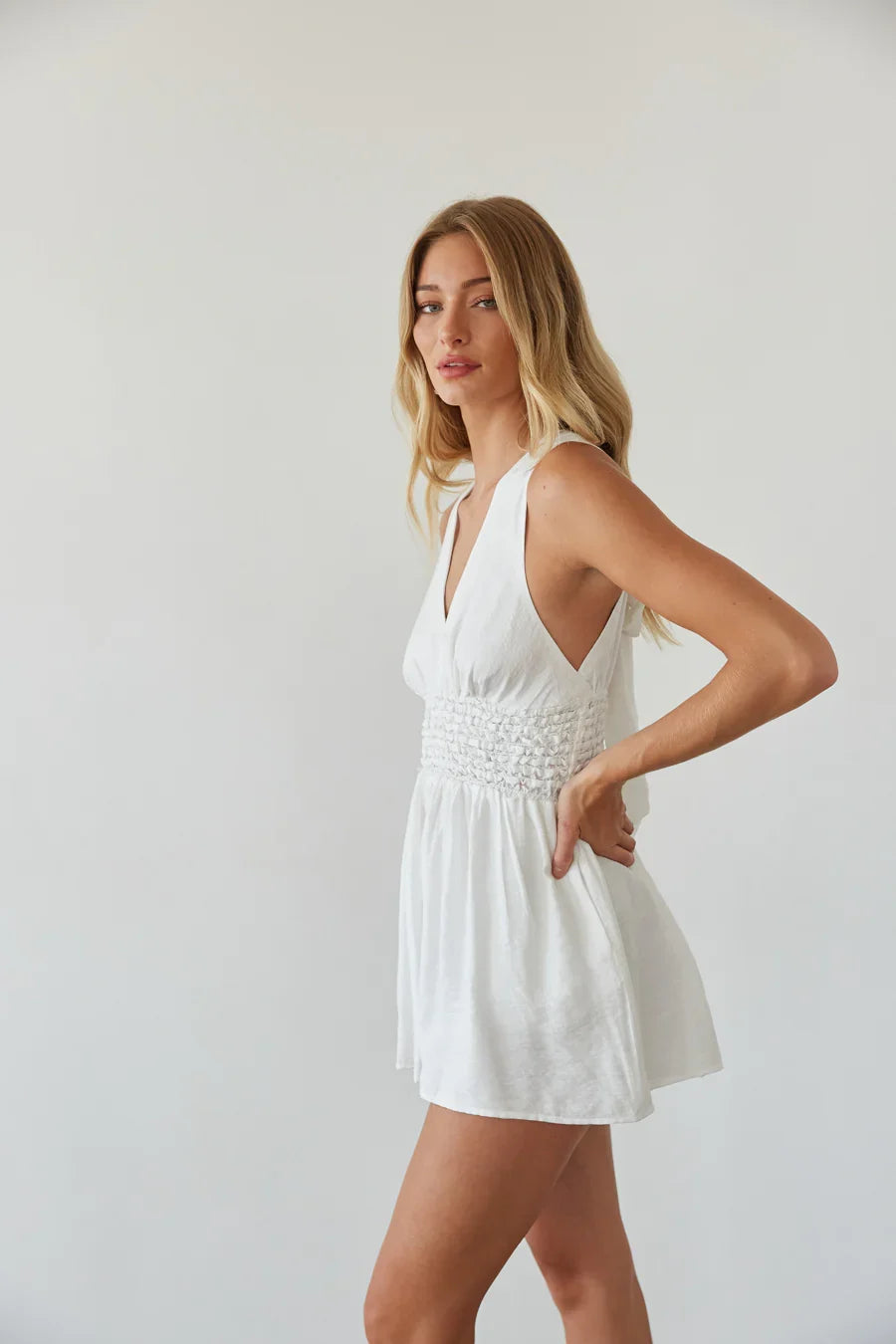 Skyla Tie Back Romper