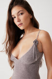 Houston Cable Cloud Knit Dress Dark Pearl