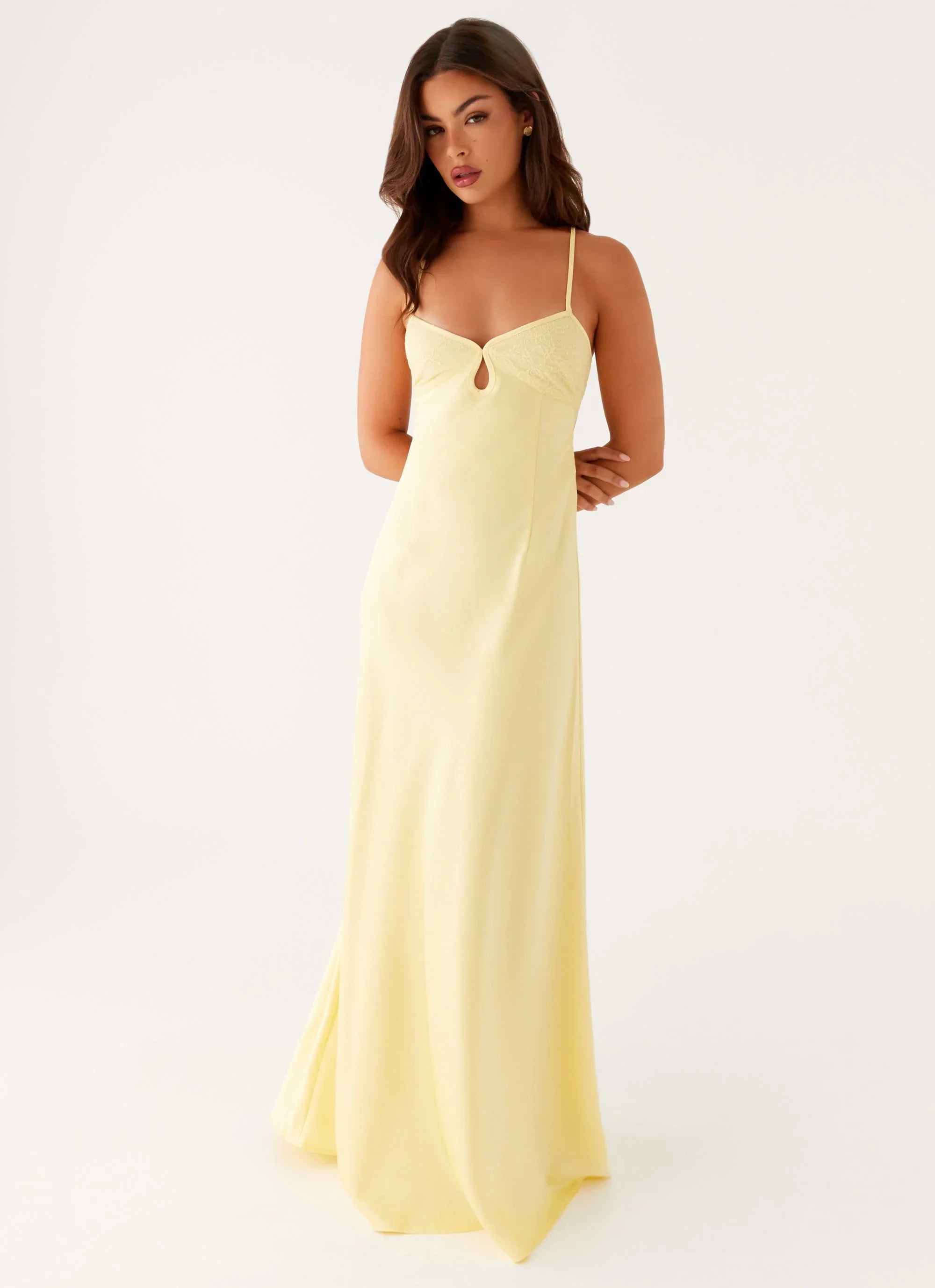 Joanie Maxi Dress Yellow