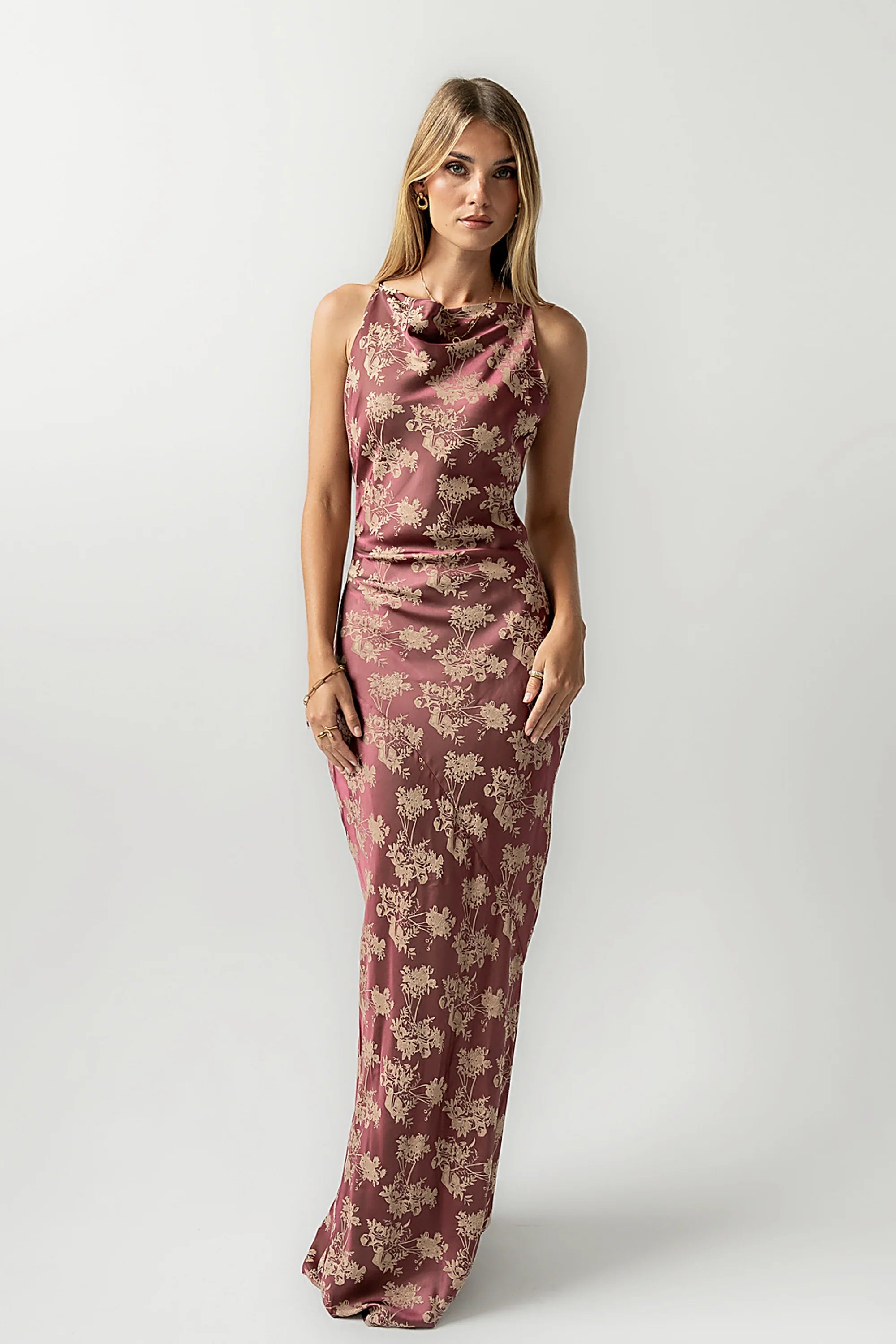Asha Floral Maxi Dress