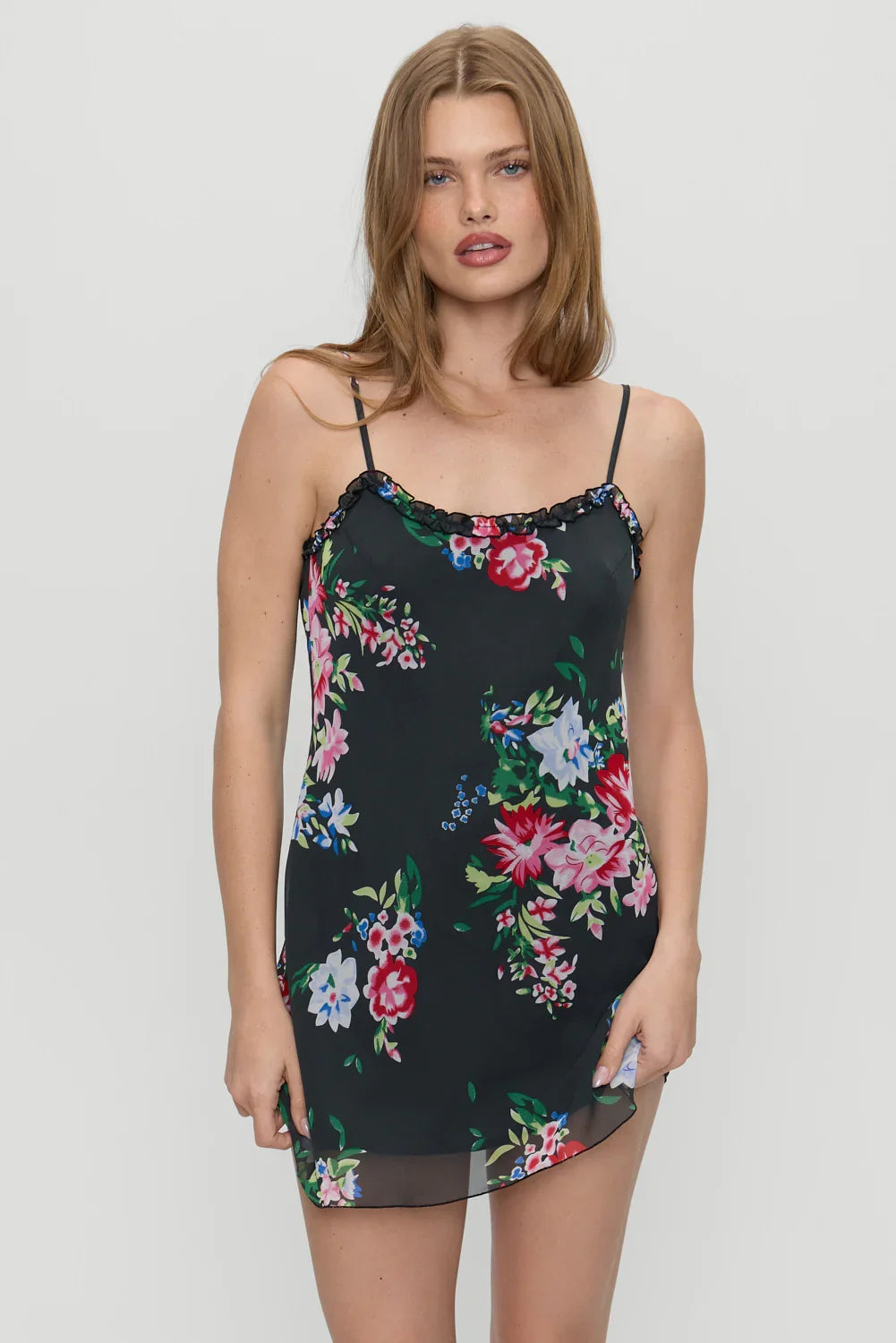 Josie Floral Mini Dress Bouquet