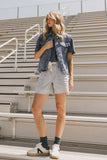 Jasmine Denim Vest in Medium Wash