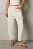 Rosie Tencel Loose Pants in Beige FINAL SALE