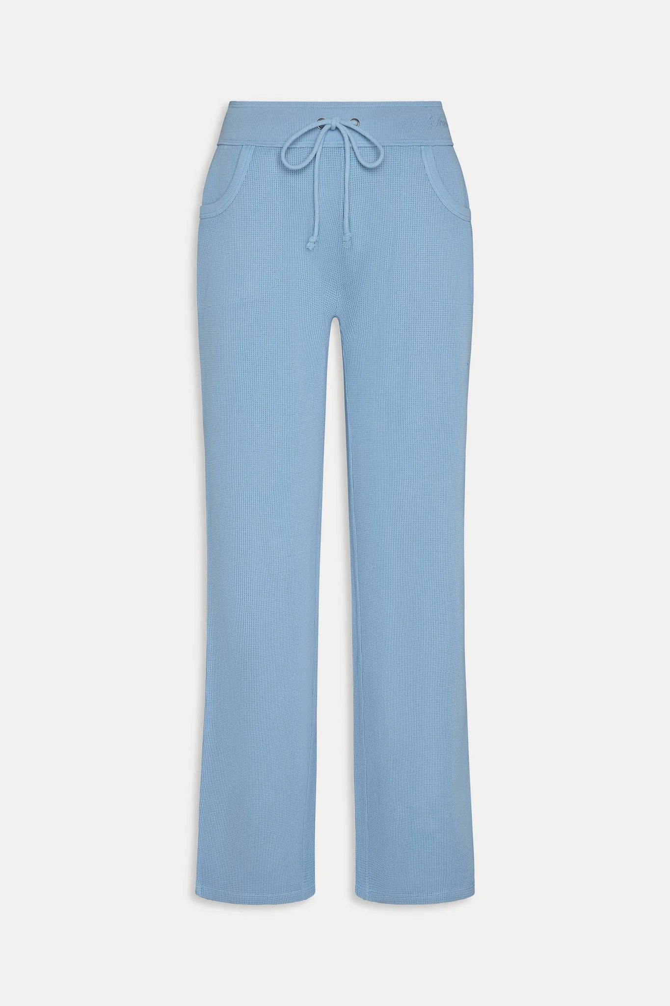 Emma Thermal Low Rise Pants Lullaby Sky