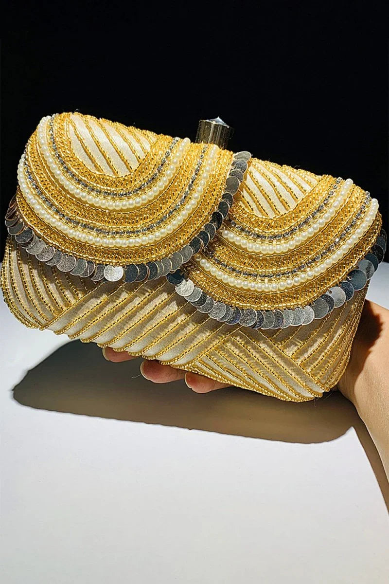 Sequins Square Party Handbag